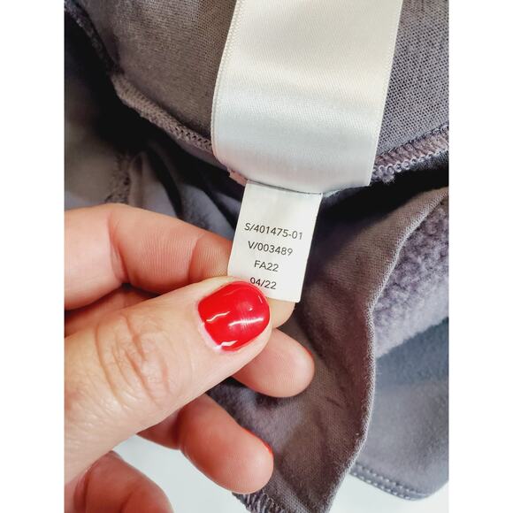 Athleta Retroplush Pants Womens Medium Elastic Waist Sweatpants Straight Leg - Picture 11 of 15